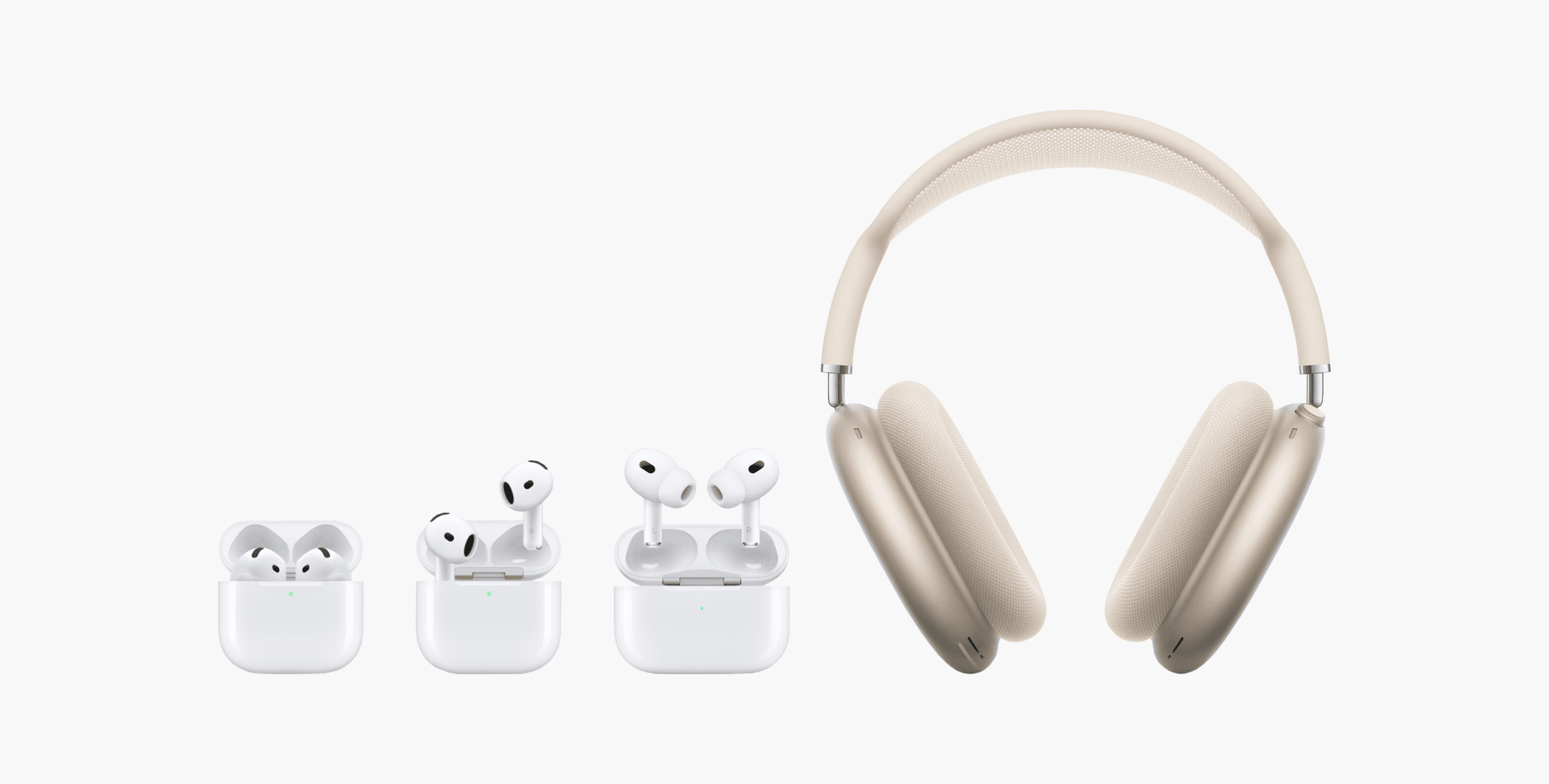 Hazte con los nuevos AirPods 4 y AirPods Max